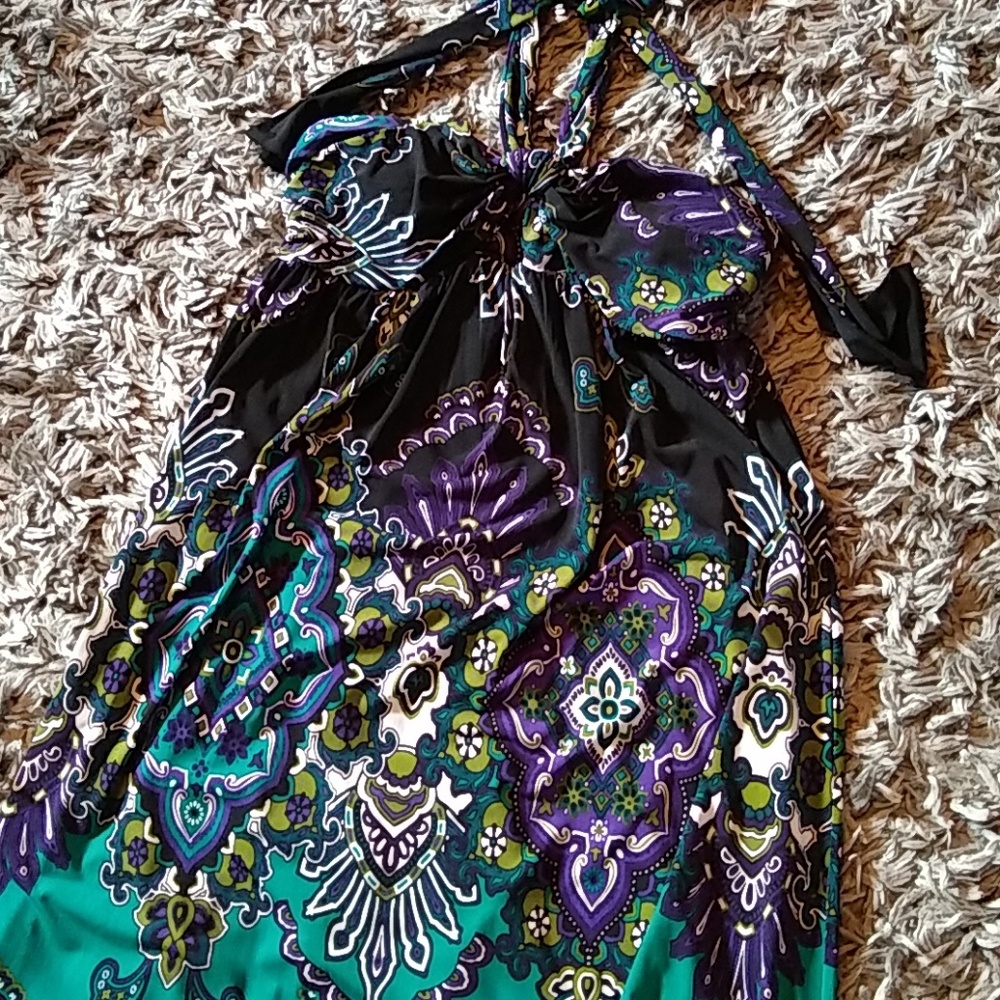 Beautifully Patterned Maxi Dress
